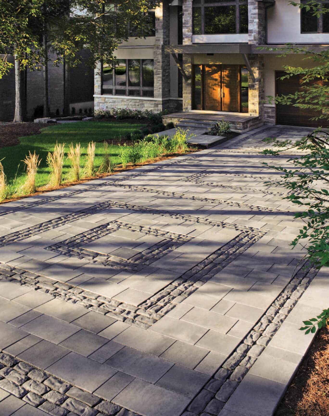 Paver Stone Driveway and Walkway